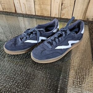 Madden Girl Dark Blue and White Sneakers